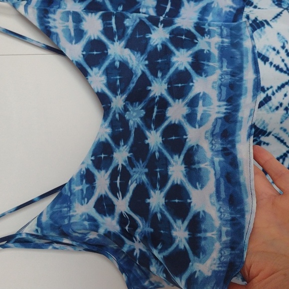 🌸100% SILK MINI DRESS NWOT - Picture 3 of 11